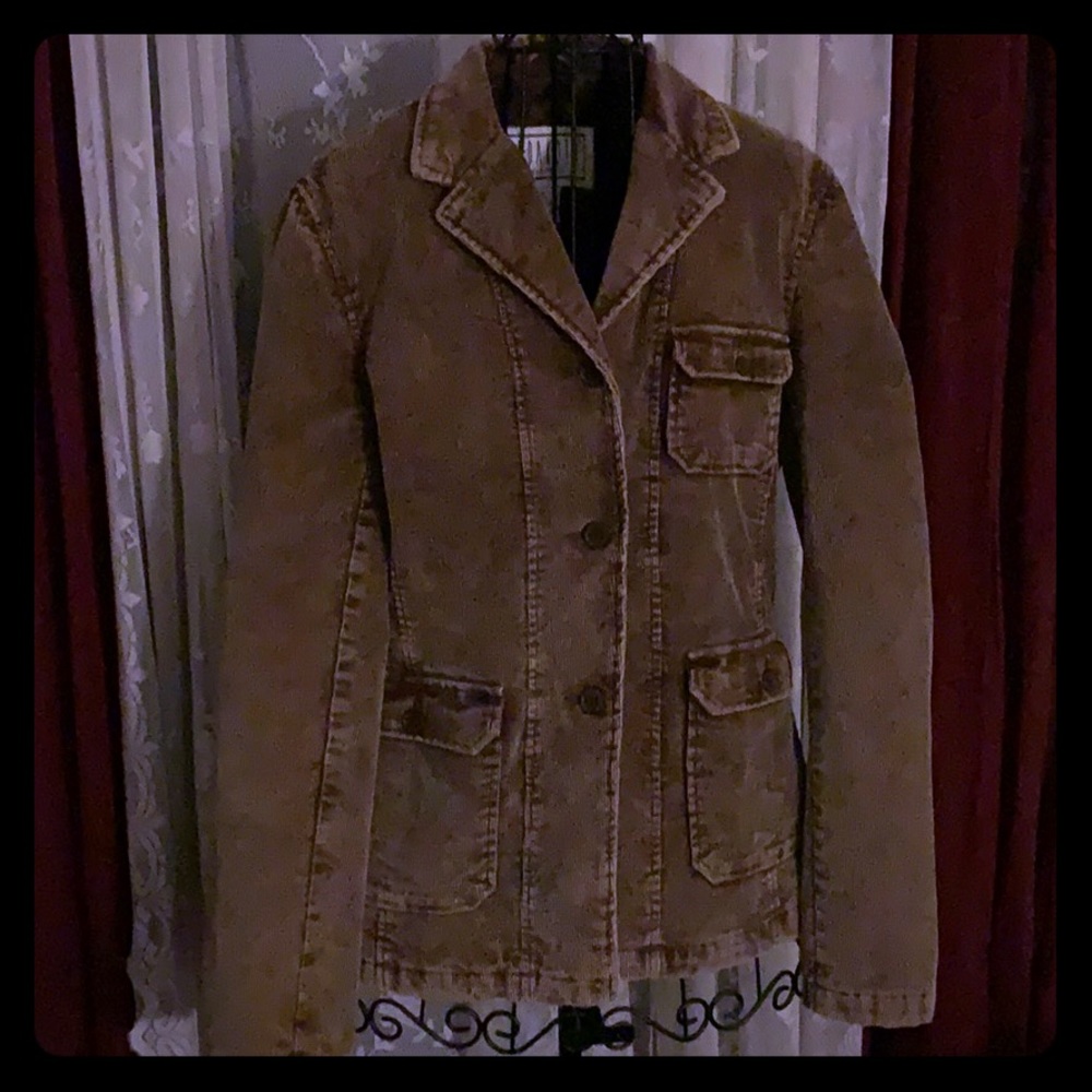 Brown 3 button jacket